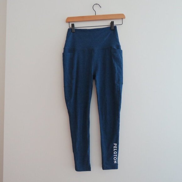 BEYOND YOGA X PELOTON Everyday Pocket Leggings in Blue Spacedye - Size S - Picture 2 of 11
